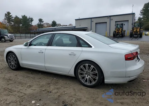 2015 Audi A8 L Quattro из США, поврежденный, VIN WAU32AFD9FN020943